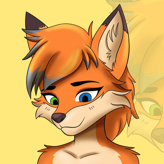 Full Color Bust Commission – Custom Character Artwork