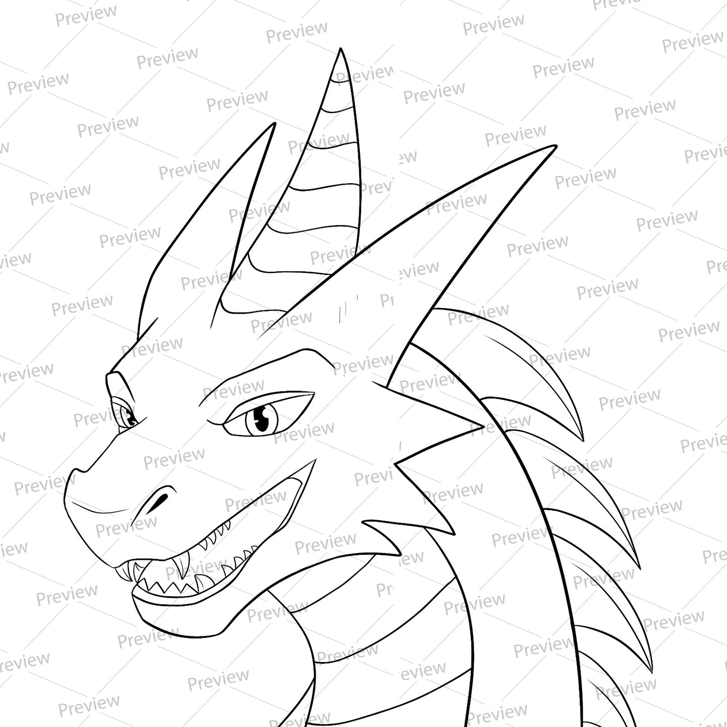 Full Color Bust Commission – Custom Character Artwork